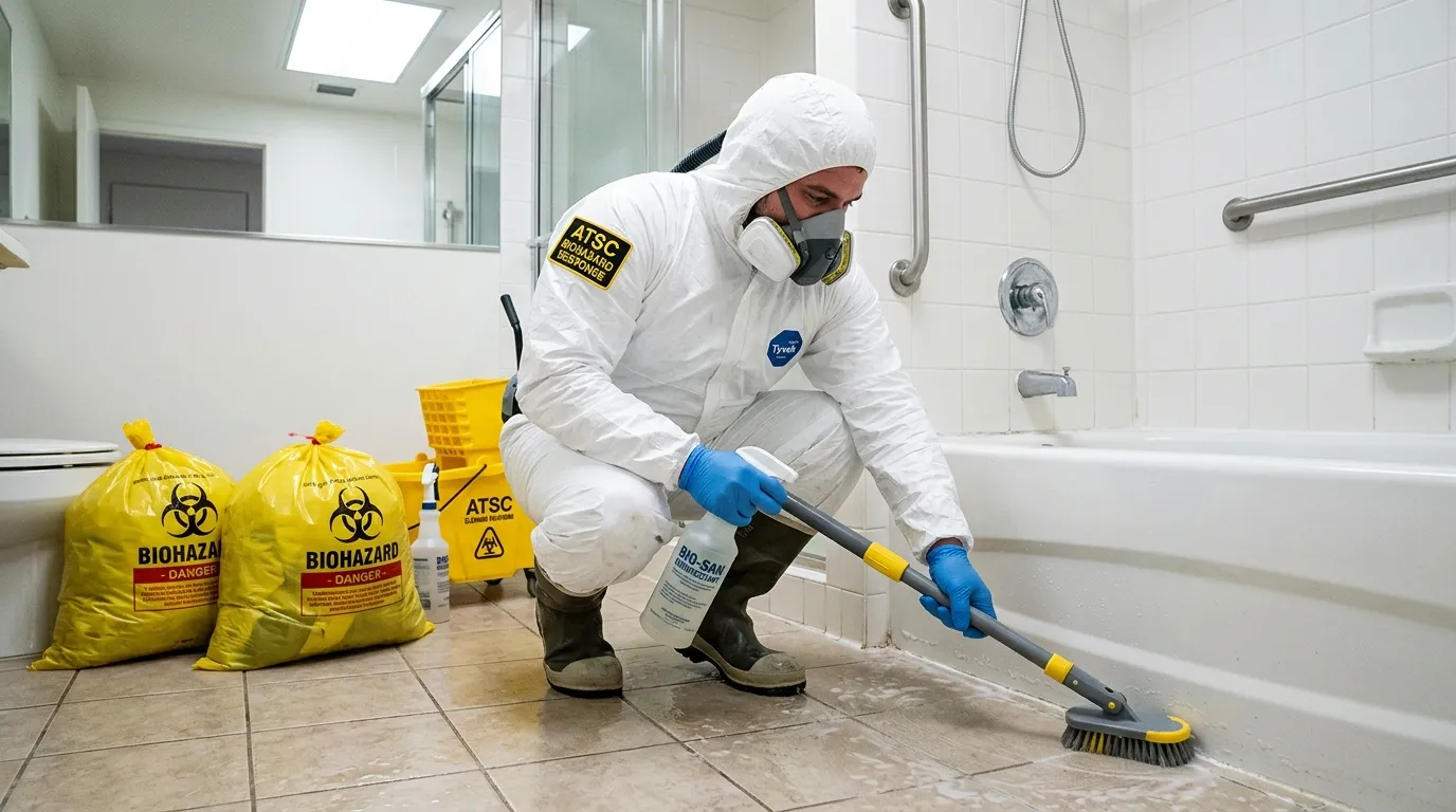 Decontamination equipment deployed for Blood Cleanup in La Marque